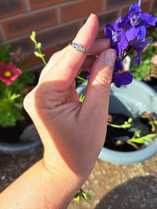 Antique Edwardian Trilogy Ring